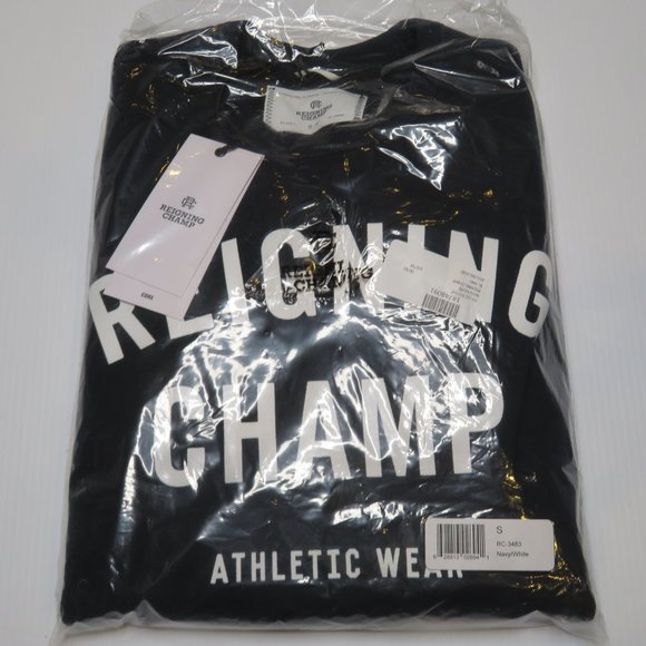 Reigning Champ Gym Logo Sweatshirt Mens Small New - Picture 12 of 12
